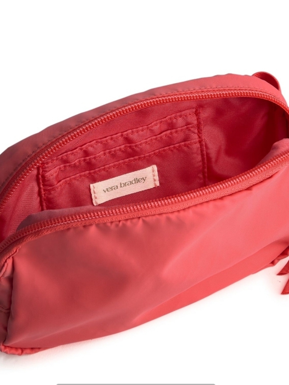 NWT Vera Bradley Woodward Small Belt Bag With Long Strap In Cayenne Color - Picture 2 of 7